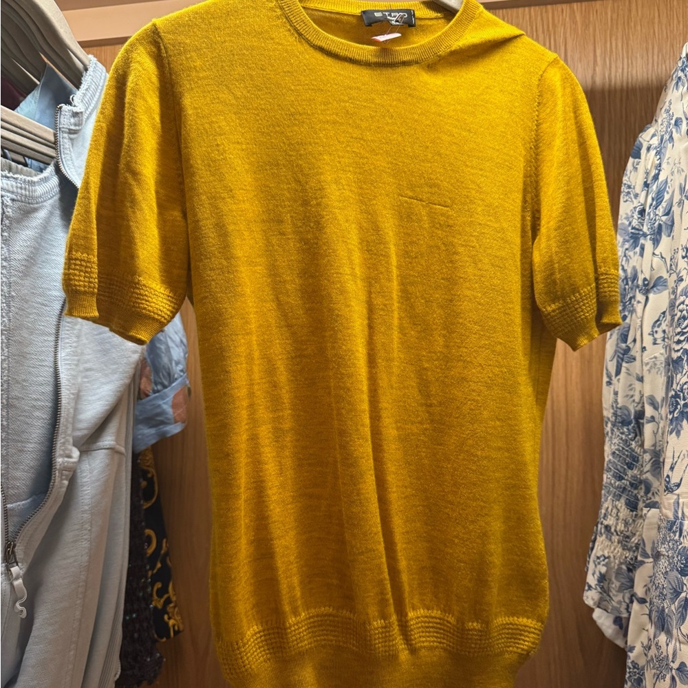 Etro Mustard Yellow knit